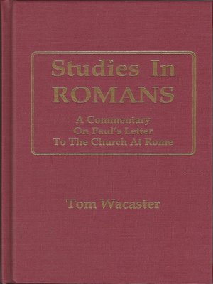 cover image of Studies In Romans